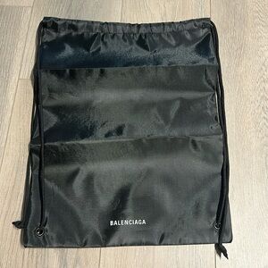 Balenciaga dust bag, brand new, backpack.